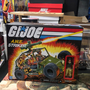 G.I. Joe Retro Collection AWE Striker Vehicle with Crankcase Figure NEW FRENLY BRICKS - Open 7 Days