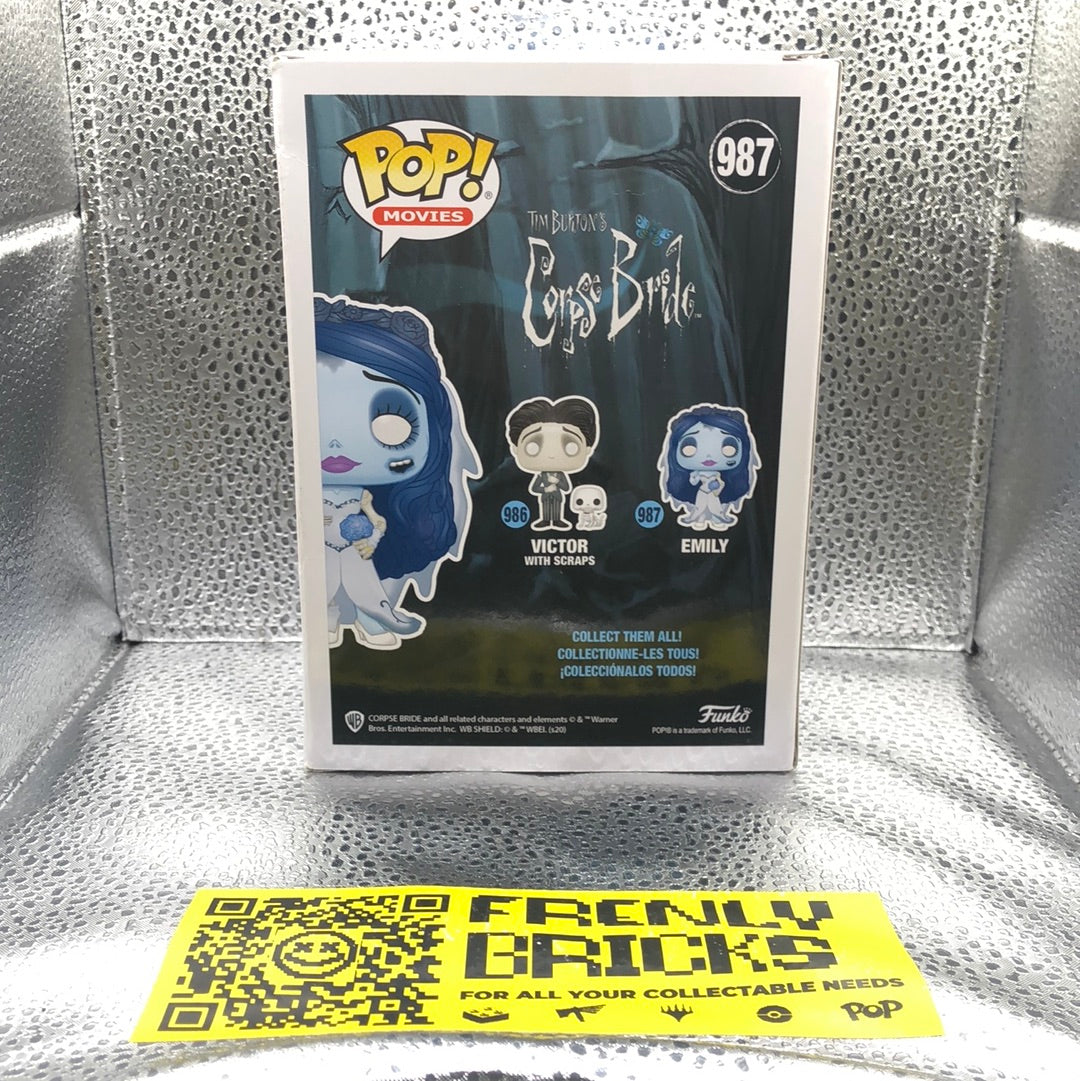 Corpse Bride - Emily Pop! Vinyl Figure #987 + protector FRENLY BRICKS - Open 7 Days