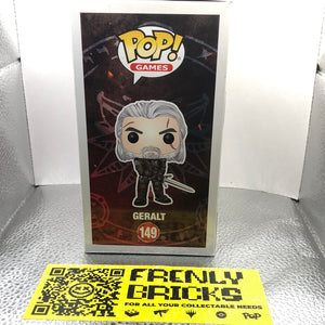 Pop! Vinyl The Witcher - Geralt Pop Vinyl Figure #149 FRENLY BRICKS - Open 7 Days