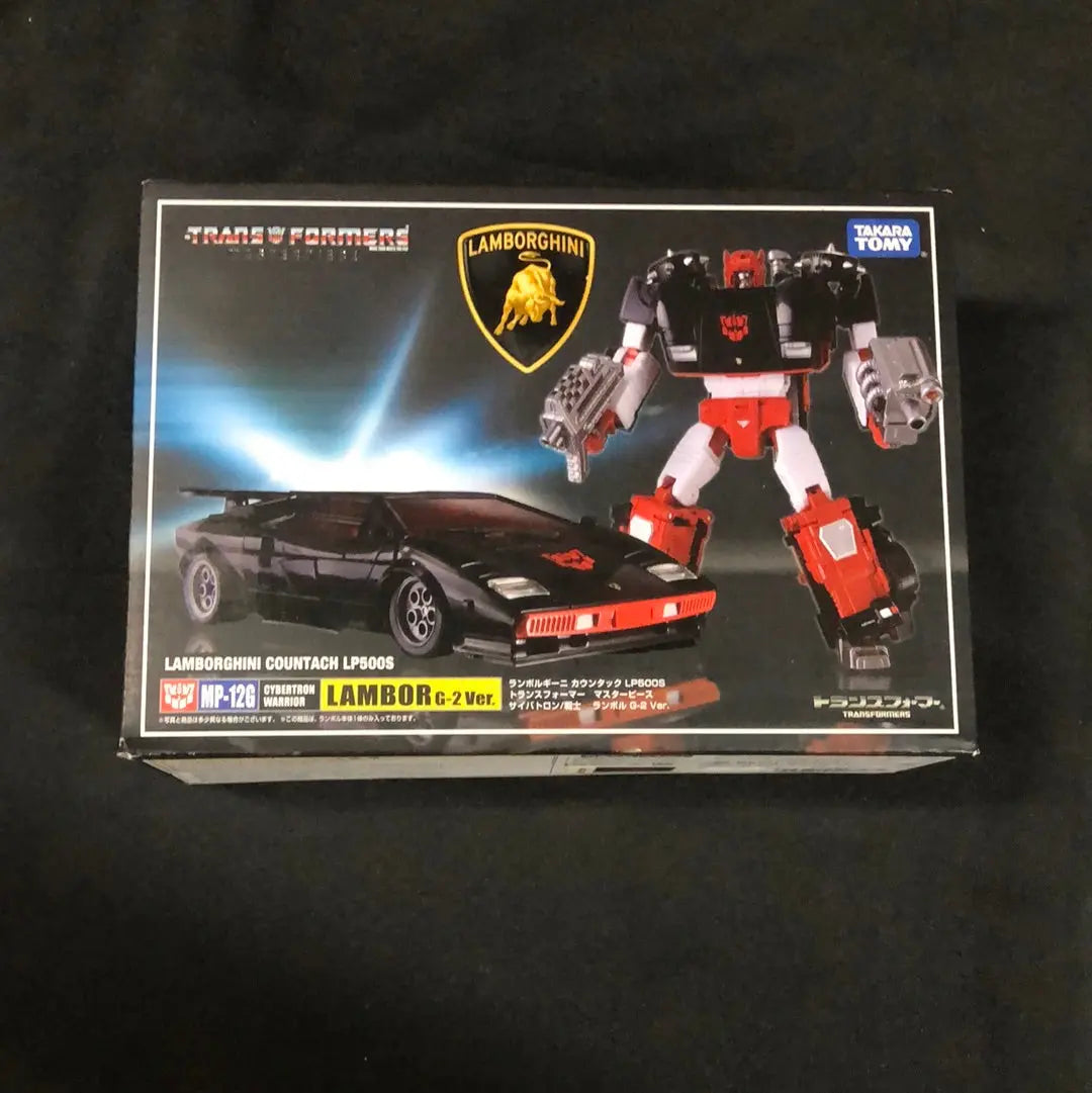 Authentic & New Takara Masterpiece MP-12G Lambor Black SIDESWIPE G2 FRENLY BRICKS - Open 7 Days