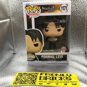 Attack on Titan - Formal Levi Pop! Vinyl Figure #1171 Special Edition Free Post FRENLY BRICKS - Open 7 Days