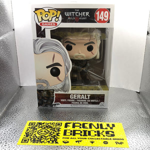 Pop! Vinyl The Witcher - Geralt Pop Vinyl Figure #149 FRENLY BRICKS - Open 7 Days