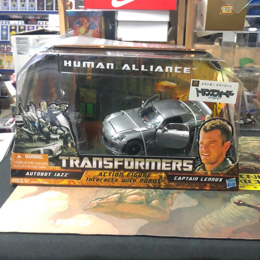 Hasbro Transformers Human Alliance Autobot Jazz & Captain Lennox. NEW IN BOX! FRENLY BRICKS - Open 7 Days