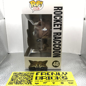 Funko Pop! Vinyl: Marvel - Guardians of the Galaxy - Rocket Raccoon #48 FRENLY BRICKS - Open 7 Days