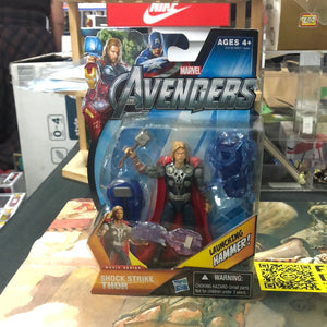 2011 Hasbro Marvel Avengers Shock Strike THOR Movie Series 4” Action Figure FRENLY BRICKS - Open 7 Days