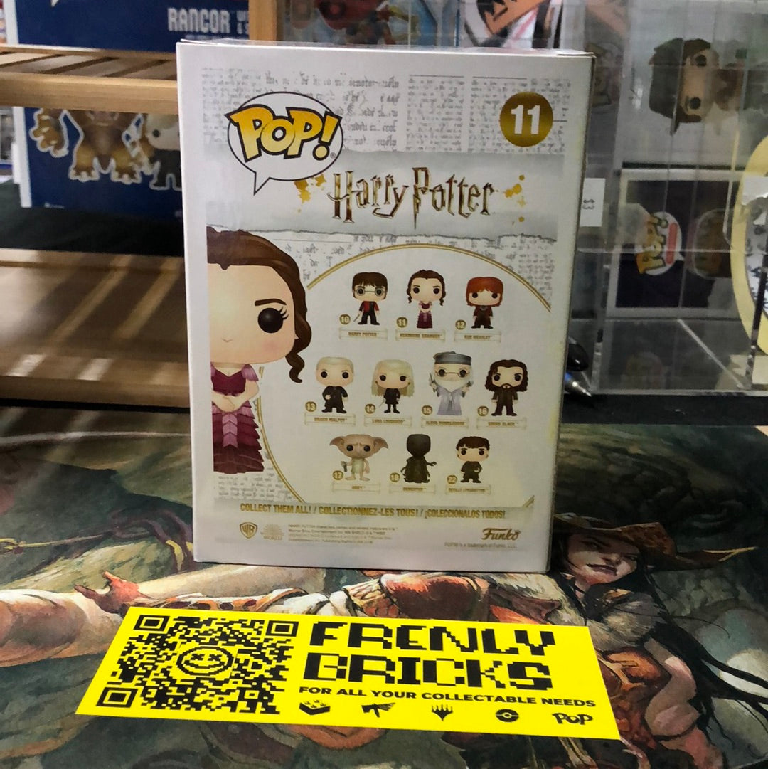 Funko POP Movies: Harry Potter Hermione Granger Yule Ball Action Figure #11 6567 FRENLY BRICKS - Open 7 Days