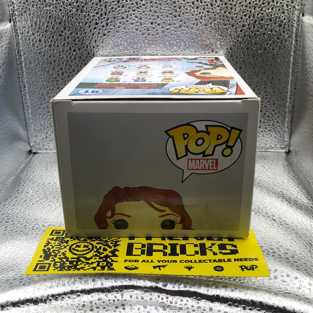 Funko Pop! Vinyl: Marvel - Black Widow #91 FRENLY BRICKS - Open 7 Days