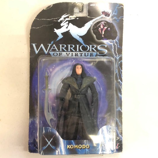 Warriors of Virtue 6" Komodo Action Figure by Play’Em Toys 1997 NEW FRENLY BRICKS - Open 7 Days