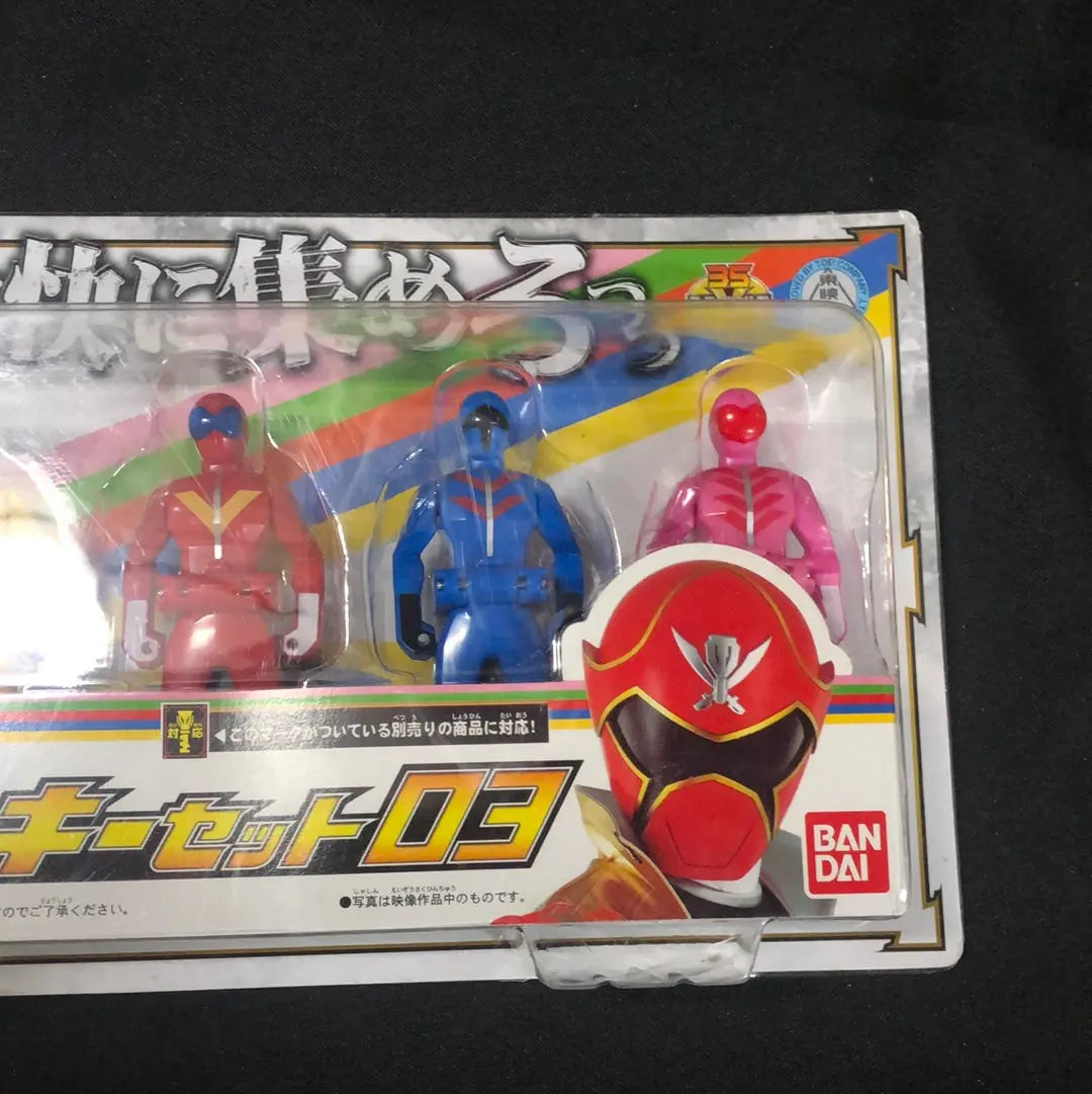 BANDAI Ranger Key Set 03 Gorenger 2011 Power Rangers Super Megaforce New Unused FRENLY BRICKS - Open 7 Days