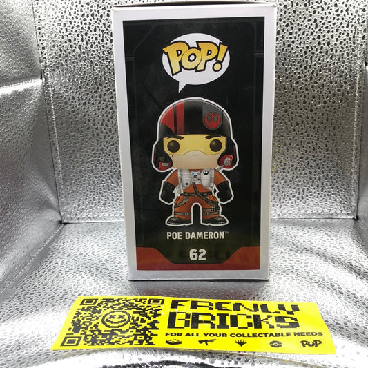 Funko POP! - Star Wars - The Force Awakens - Poe Dameron #62 FRENLY BRICKS - Open 7 Days