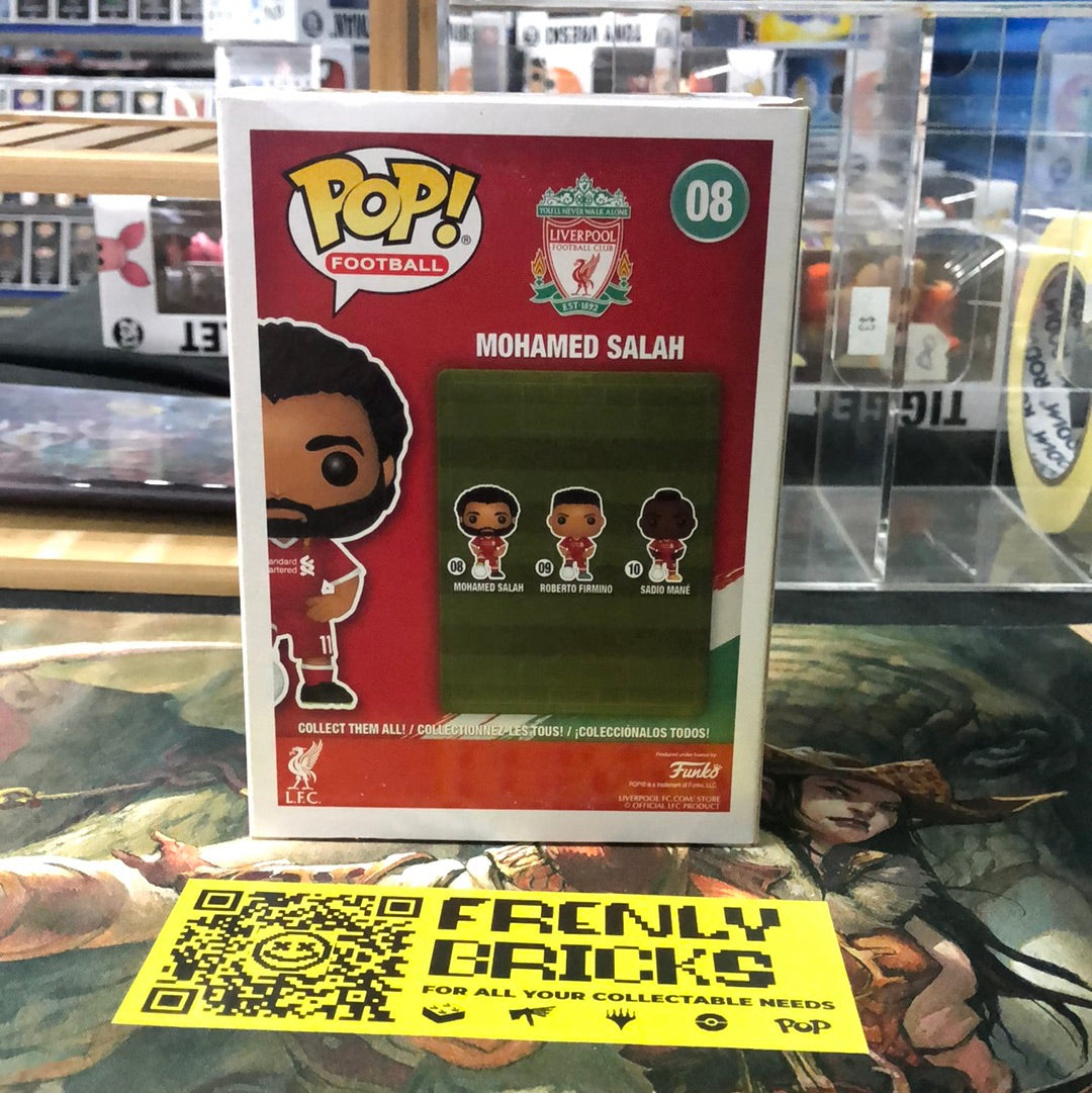 Funko POP! Football Mohamed Salah #08 Liverpool FC FRENLY BRICKS - Open 7 Days