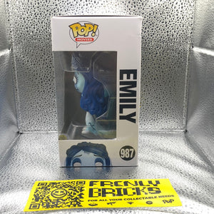 Corpse Bride - Emily Pop! Vinyl Figure #987 + protector FRENLY BRICKS - Open 7 Days