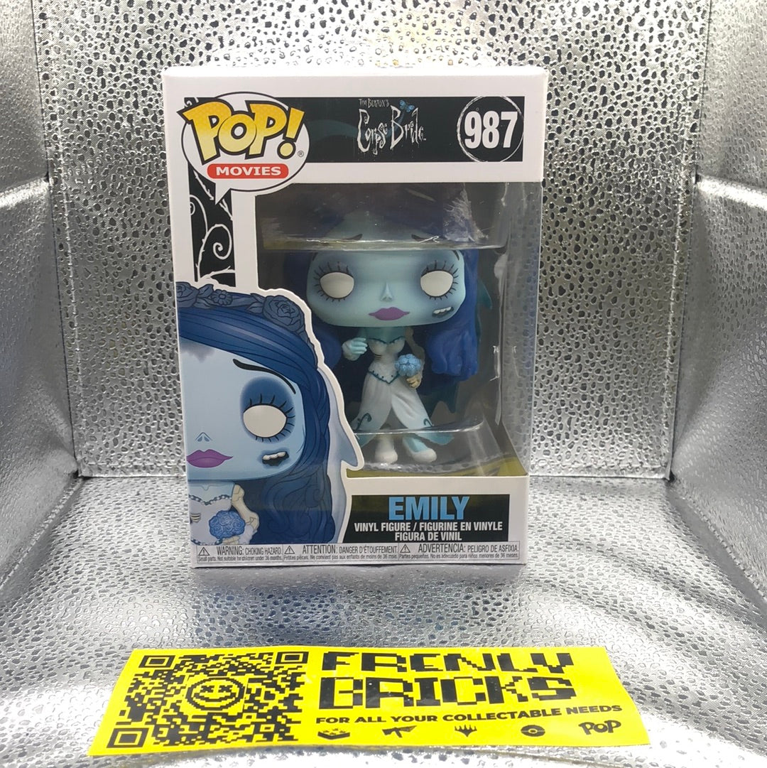 Corpse Bride - Emily Pop! Vinyl Figure #987 + protector FRENLY BRICKS - Open 7 Days