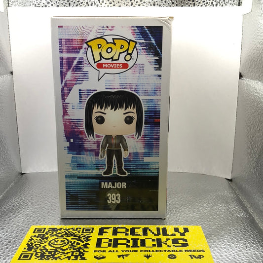 Funko Pop! Movies Ghost in the Shell (2017) - Major #393 FRENLY BRICKS - Open 7 Days