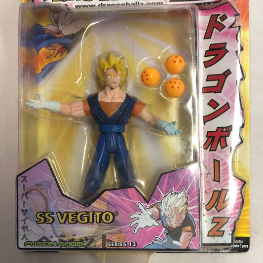 S.S. Vegito - Dragonball Z -  Action Figure -  Jakks Pacific 2003 FRENLY BRICKS - Open 7 Days