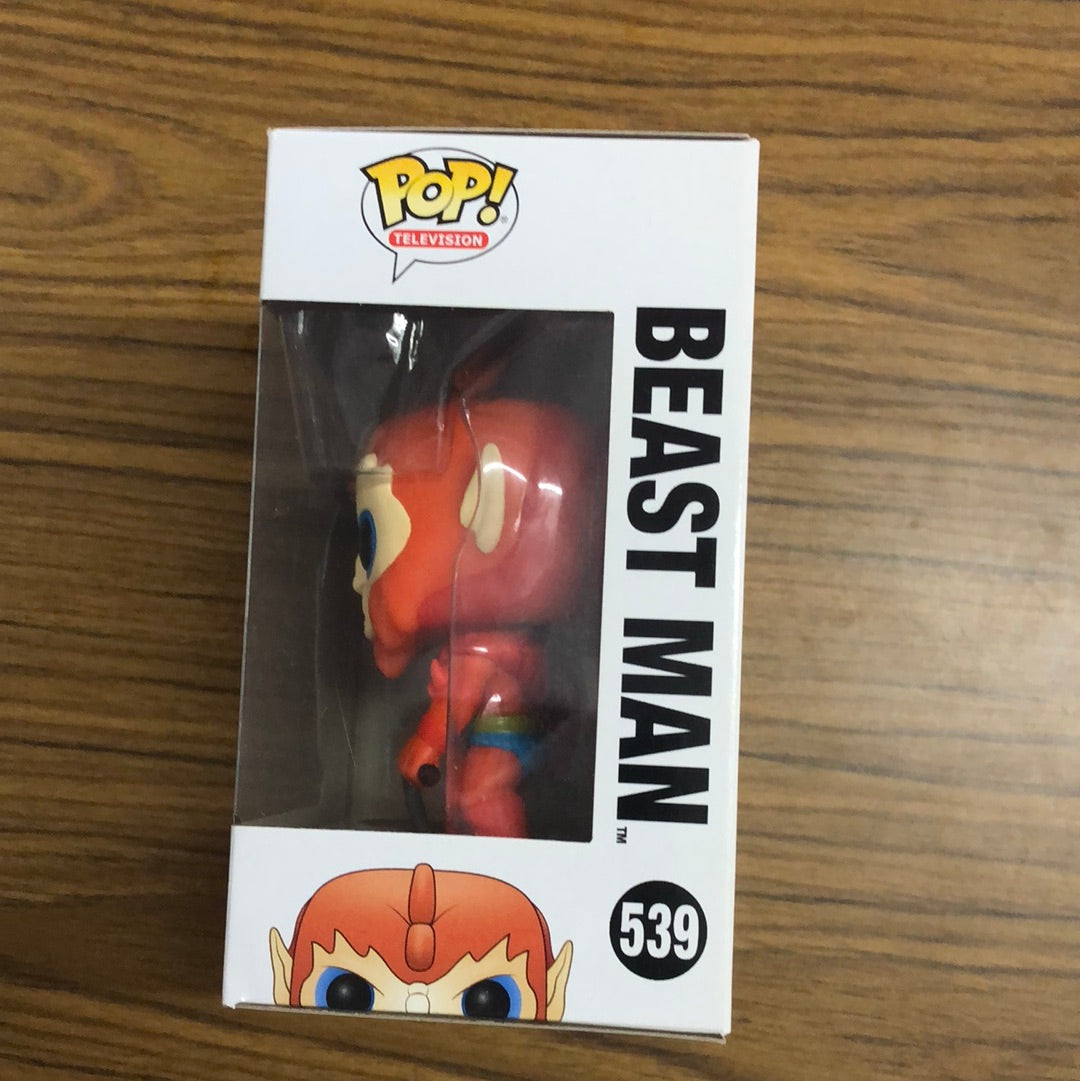 Funko Pop Masters Of The Universe Beast Man #539 Figure 2017 MOTU w/Protector FRENLY BRICKS - Open 7 Days