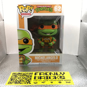 Funko Pop! Vinyl: Teenage Mutant Ninja Turtles - Michelangelo #62 FRENLY BRICKS - Open 7 Days