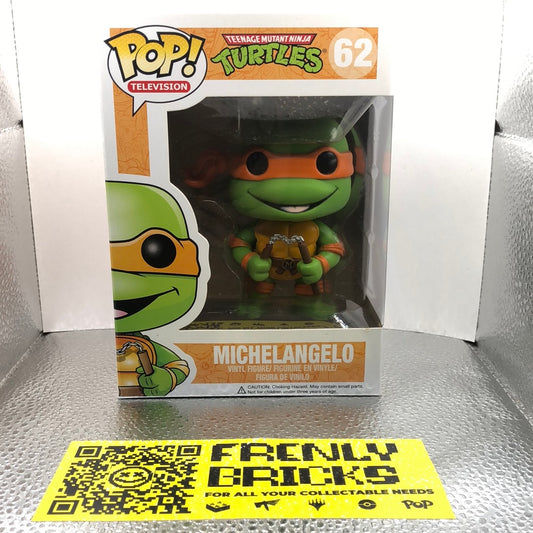 Funko Pop! Vinyl: Teenage Mutant Ninja Turtles - Michelangelo #62 FRENLY BRICKS - Open 7 Days