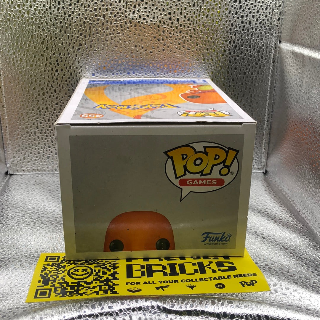 POKEMON POP Vinyl CHARMANDER Metallic #455 Summer Convention SDCC 2022 FRENLY BRICKS - Open 7 Days