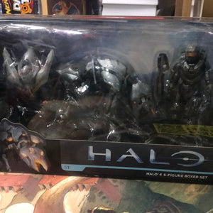 HALO 4 MASTER CHIEF CORTANA CRAWLER WATCHER 2012 5-FIGURE BOXED SET FRENLY BRICKS - Open 7 Days