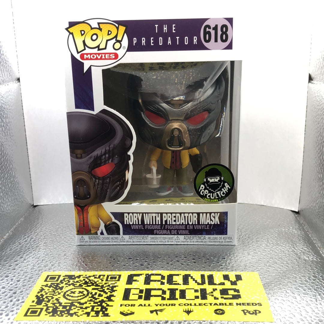 Funko Pop! Predator #618 Rory With Predator Mask Popcultcha Exclusive FRENLY BRICKS - Open 7 Days