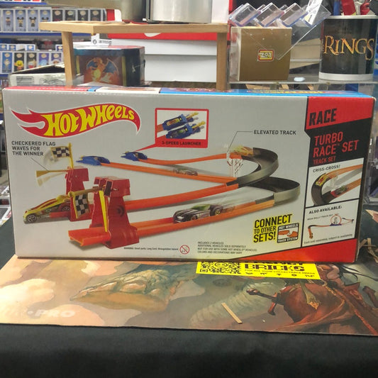 Hot Wheels Mega Rally Action Set Complete Racing Track 2 Cars & 3 Speed Launcher FRENLY BRICKS - Open 7 Days