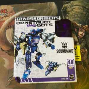 Transformers Construct Bots Elite Class E1 02  Soundwave Buildable Action Figure FRENLY BRICKS - Open 7 Days