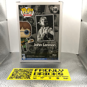 FUNKO POP ROCKS #246 JOHN LENNON MILITARY JACKET POP FRENLY BRICKS - Open 7 Days