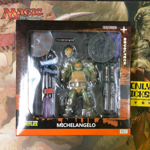 TMNT Revoltech Michelangelo Kaiyodo Original Authentic Release FRENLY BRICKS - Open 7 Days