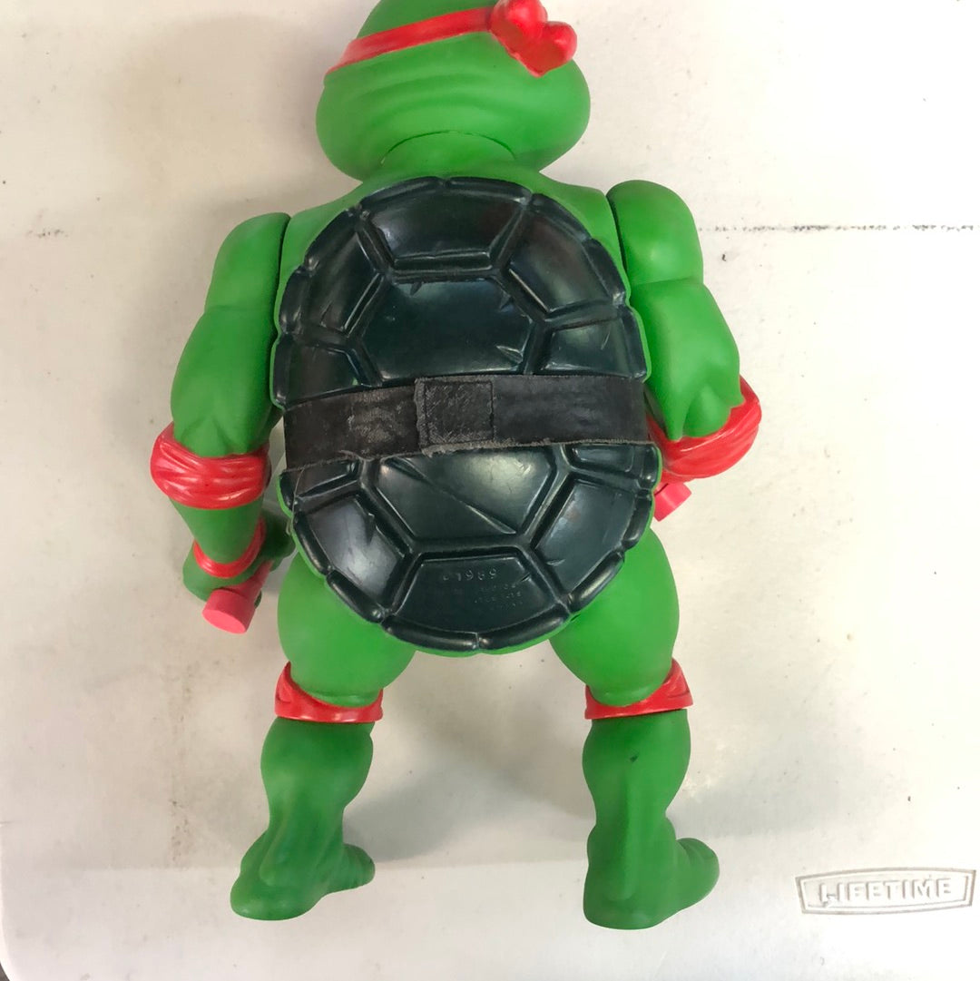 Vintage 1989 TMNT Teenage Mutant Ninja Turtles Raphael Large 13" Inch Figure FRENLY BRICKS - Open 7 Days
