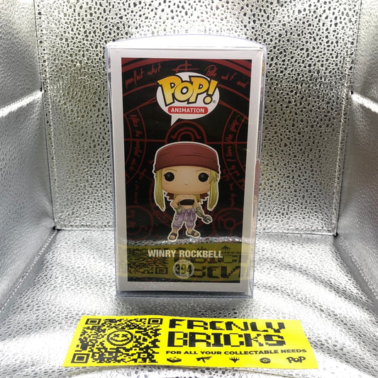 Funko Pop! Animation #394 Fullmetal Alchemist - Winry Rockbell - AUTOGRAPHED “Caitlin Glass” COA INCLUDED FRENLY BRICKS - Open 7 Days