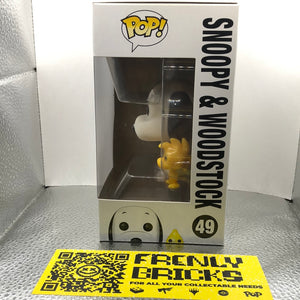 Funko Pop! Vinyl: Peanuts - Snoopy & Woodstock #49 FRENLY BRICKS - Open 7 Days