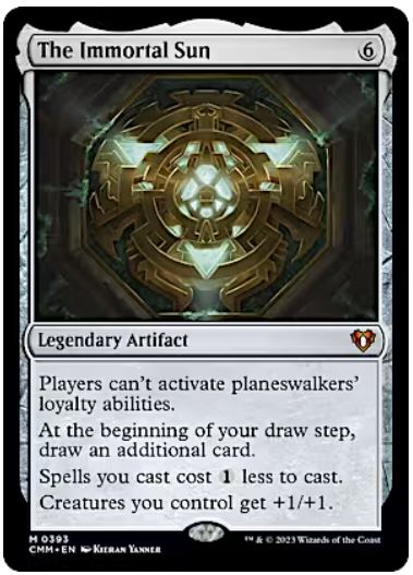 The Immortal Sun Commander Masters (M) Collector #: 0393 FRENLY BRICKS - Open 7 Days