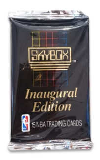 1990-91 Skybox Basketball Series 1 Sealed Pack - Factory Sealed Pack FRENLY BRICKS - Open 7 Days