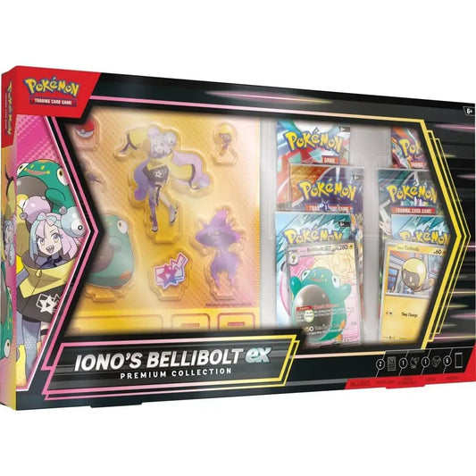 Pokemon TCG Iono's Bellibolt ex Premium Collection Box Sealed FRENLY BRICKS - Open 7 Days