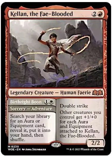 Kellan, the Fae-Blooded Wilds of Eldraine (M) 0230 FRENLY BRICKS - Open 7 Days