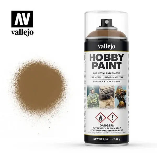 Vallejo Aerosol - Leather Brown 400ml image 1