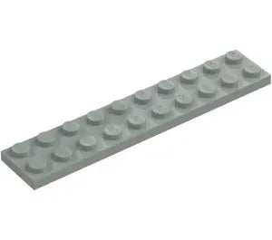 LEGO Medium Stone Gray Plate 2 x 10 (3832) FRENLY BRICKS - Open 7 Days