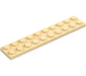 LEGO Tan Plate 2 x 10 (3832) FRENLY BRICKS - Open 7 Days