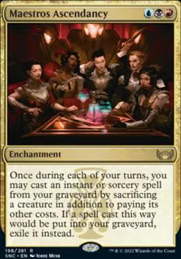 Maestros Ascendancy Streets of New Capenna (R) Collector #: 198 FRENLY BRICKS - Open 7 Days