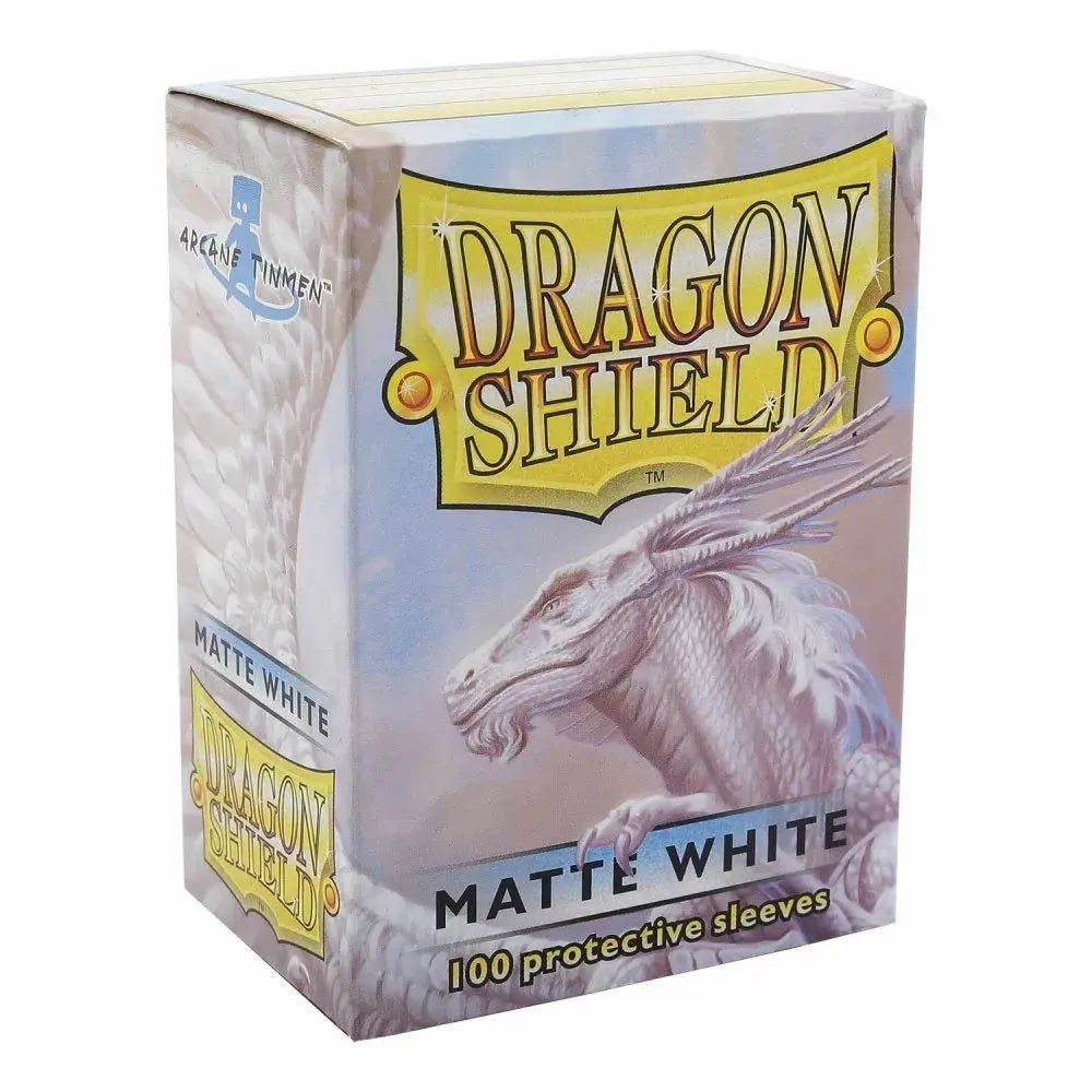 Dragon Shield: Sleeves – Matte – White FRENLY BRICKS - Open 7 Days