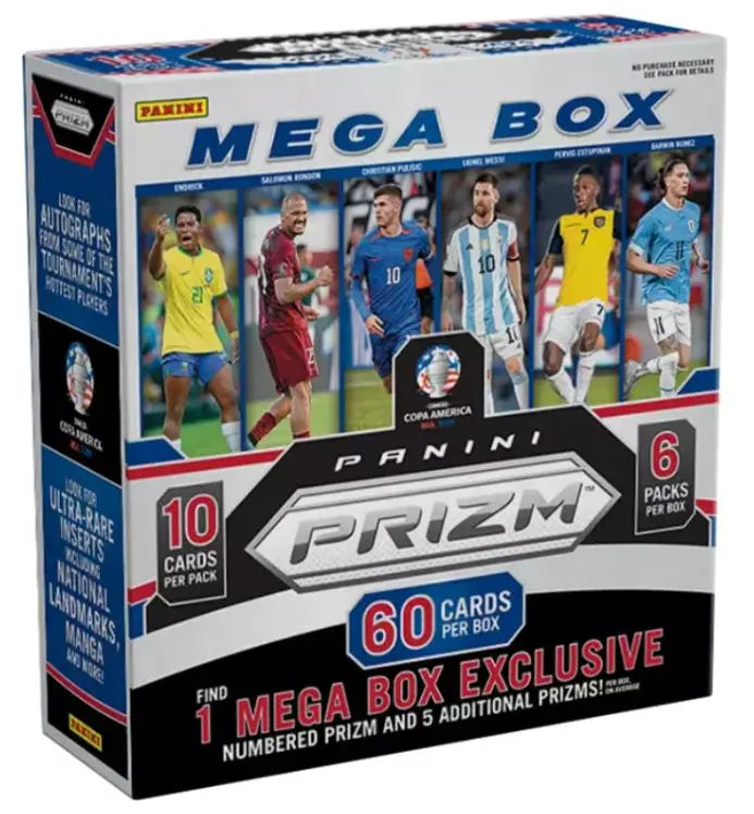 2023-24 Panini Prizm Copa America Soccer Mega Box FRENLY BRICKS - Open 7 Days