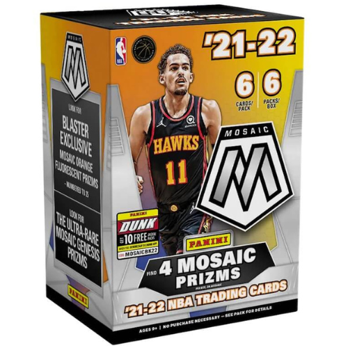 2021-22 Panini Mosaic Basketball Blaster Box FRENLY BRICKS - Open 7 Days