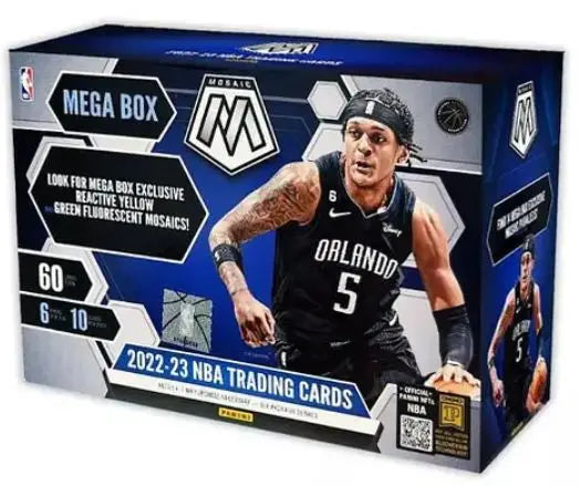 2022-23 Panini Mosaic Basketball Mega Box (Yellow & Green Mosaics!) FRENLY BRICKS - Open 7 Days