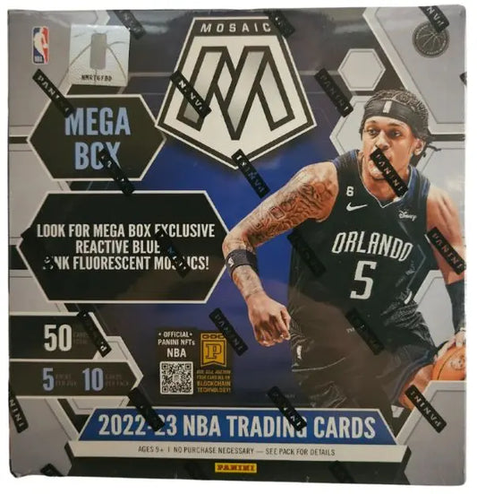 2022-23 Panini Mosaic Basketball Mega Box (Blue & Pink) FRENLY BRICKS - Open 7 Days