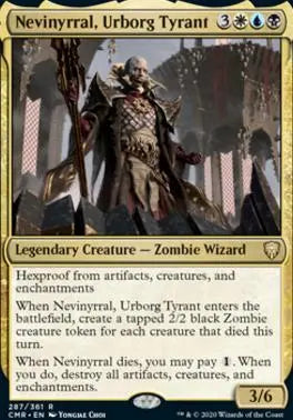 Nevinyrral, Urborg Tyrant Commander Legends (R) Collector #: 287 FRENLY BRICKS - Open 7 Days