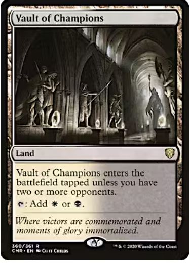 Vault of Champions Commander Legends (R) Collector #: 360 FRENLY BRICKS - Open 7 Days