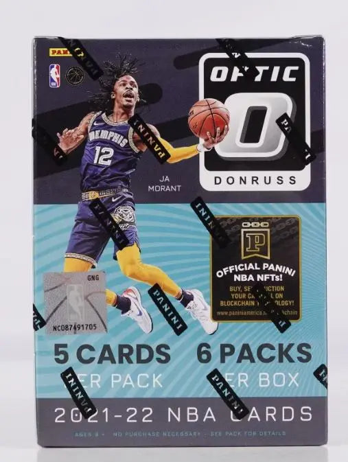 2021/22 Panini Donruss Optic Basketball 6-Pack Blaster Box FRENLY BRICKS - Open 7 Days