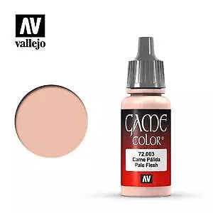 Vallejo Game Colour Acrylic Paint 17ml - 72.003 Pale Flesh FRENLY BRICKS - Open 7 Days