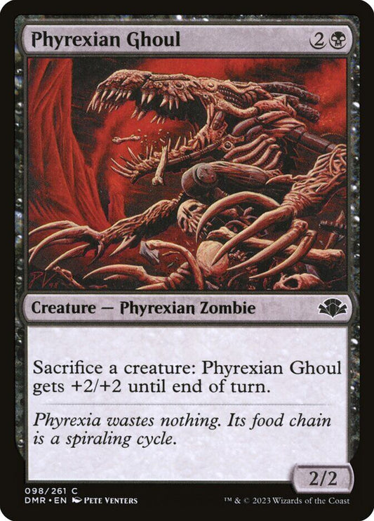 Phyrexian Ghoul MTG 098/261 NM Dominaria Remastered FRENLY BRICKS - Open 7 Days